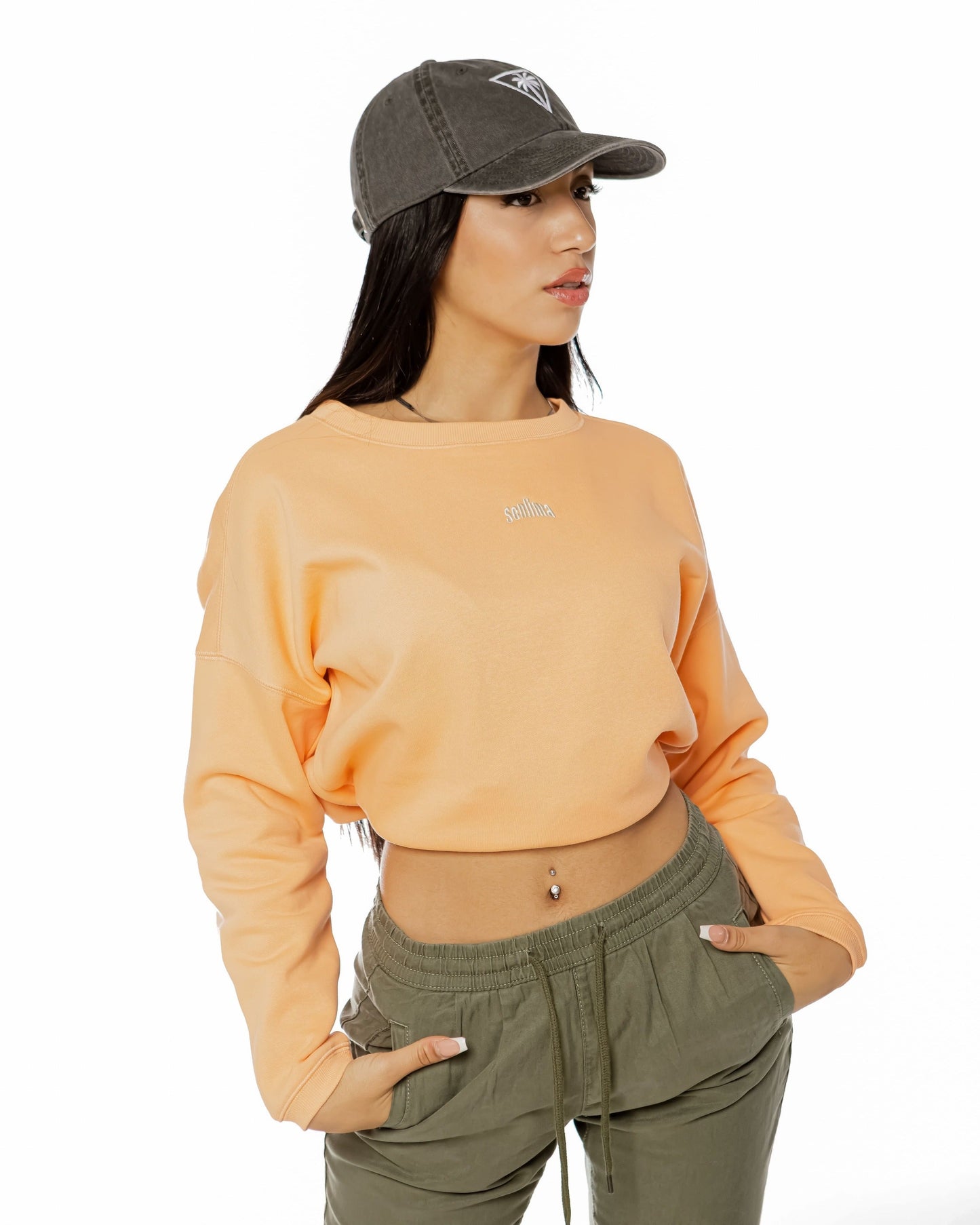 Crop Top Sweatshirt