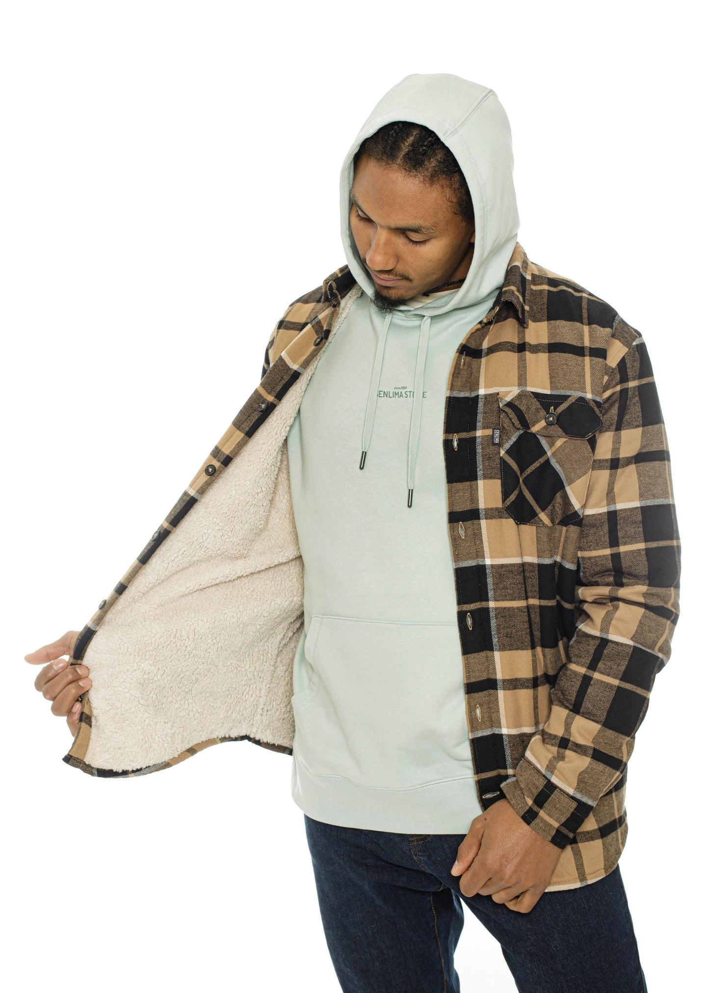 Squared Sherpa Jacket