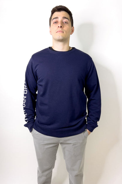 sleeve-print-organic-sweatshirt-azul-marino
